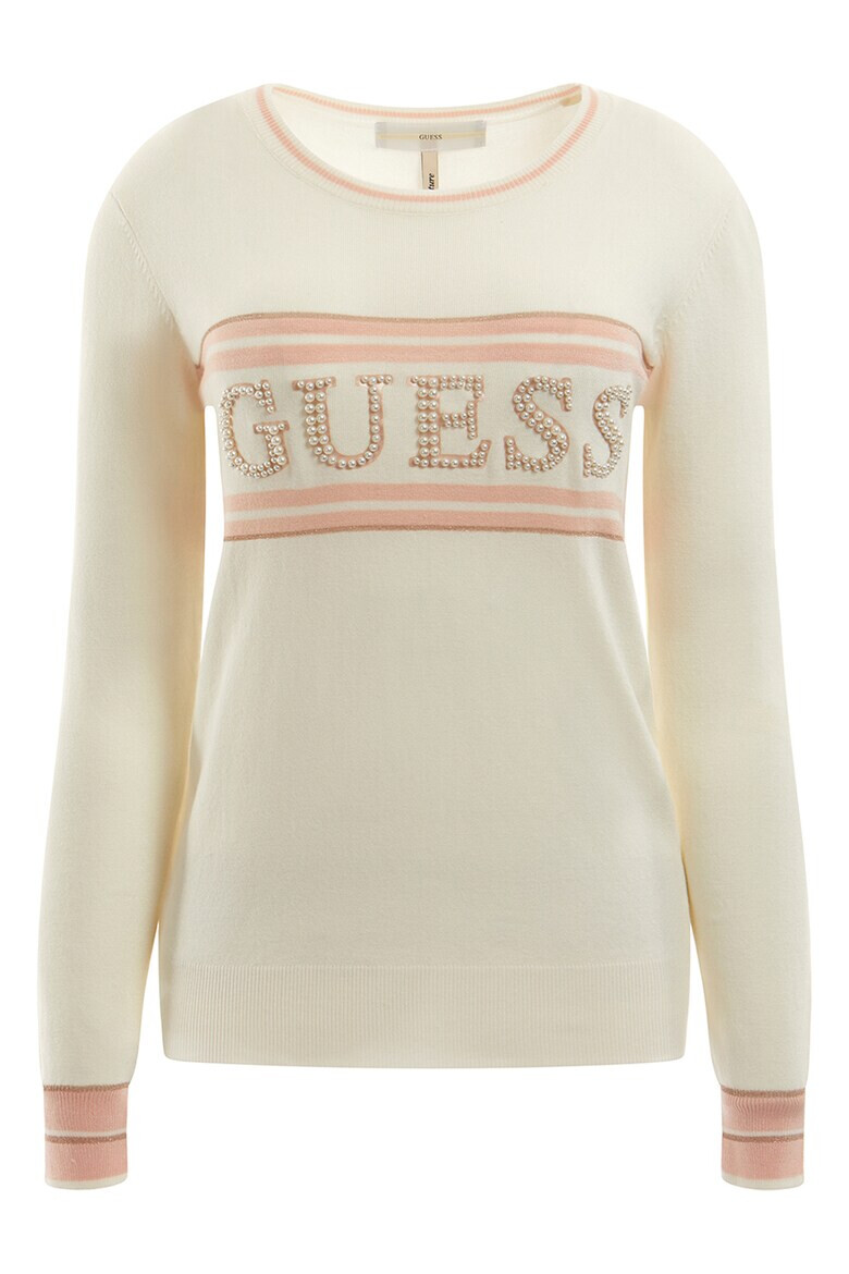 GUESS JEANS Пуловер с лого - Pepit.bg