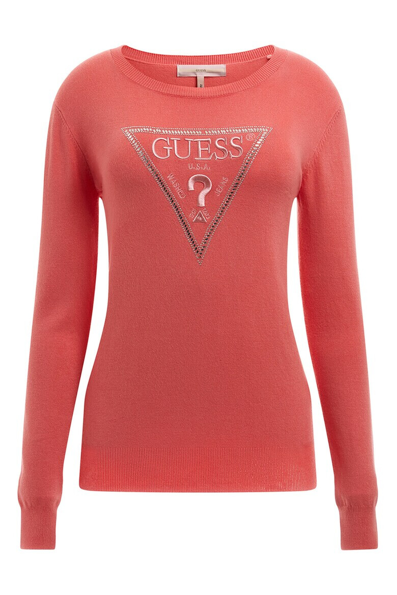 GUESS JEANS Пуловер с лого - Pepit.bg