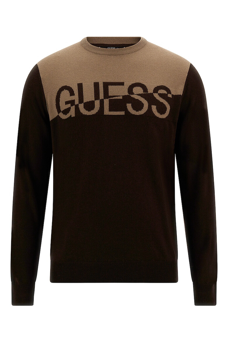 GUESS JEANS Пуловер с лого - Pepit.bg