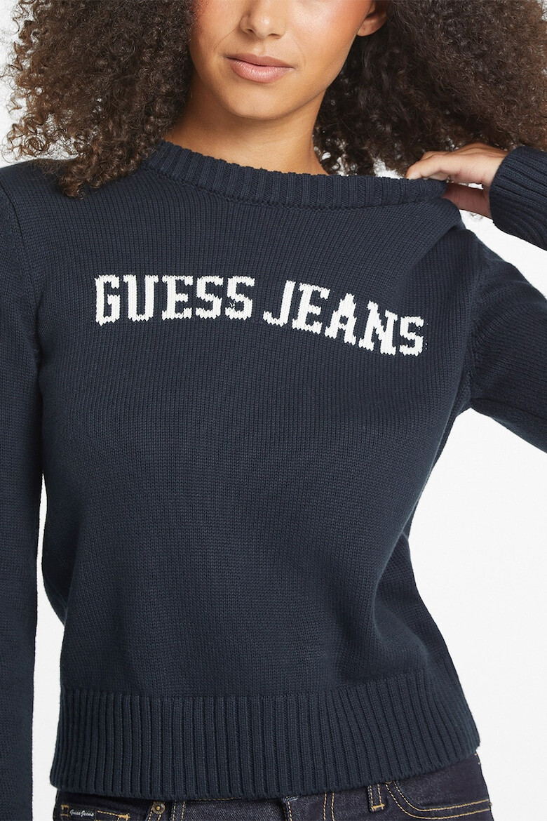 GUESS JEANS Пуловер с лого - Pepit.bg