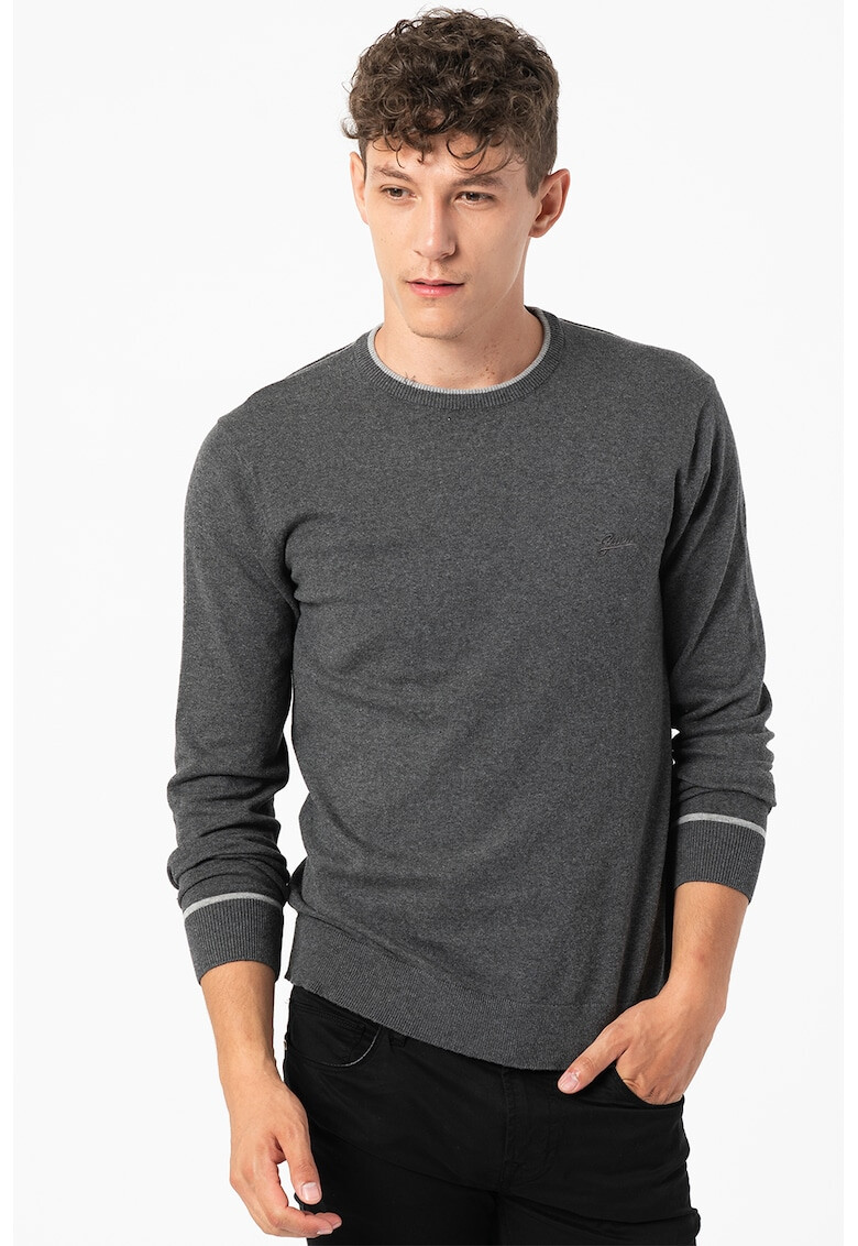 GUESS JEANS Пуловер с овално деколте - Pepit.bg