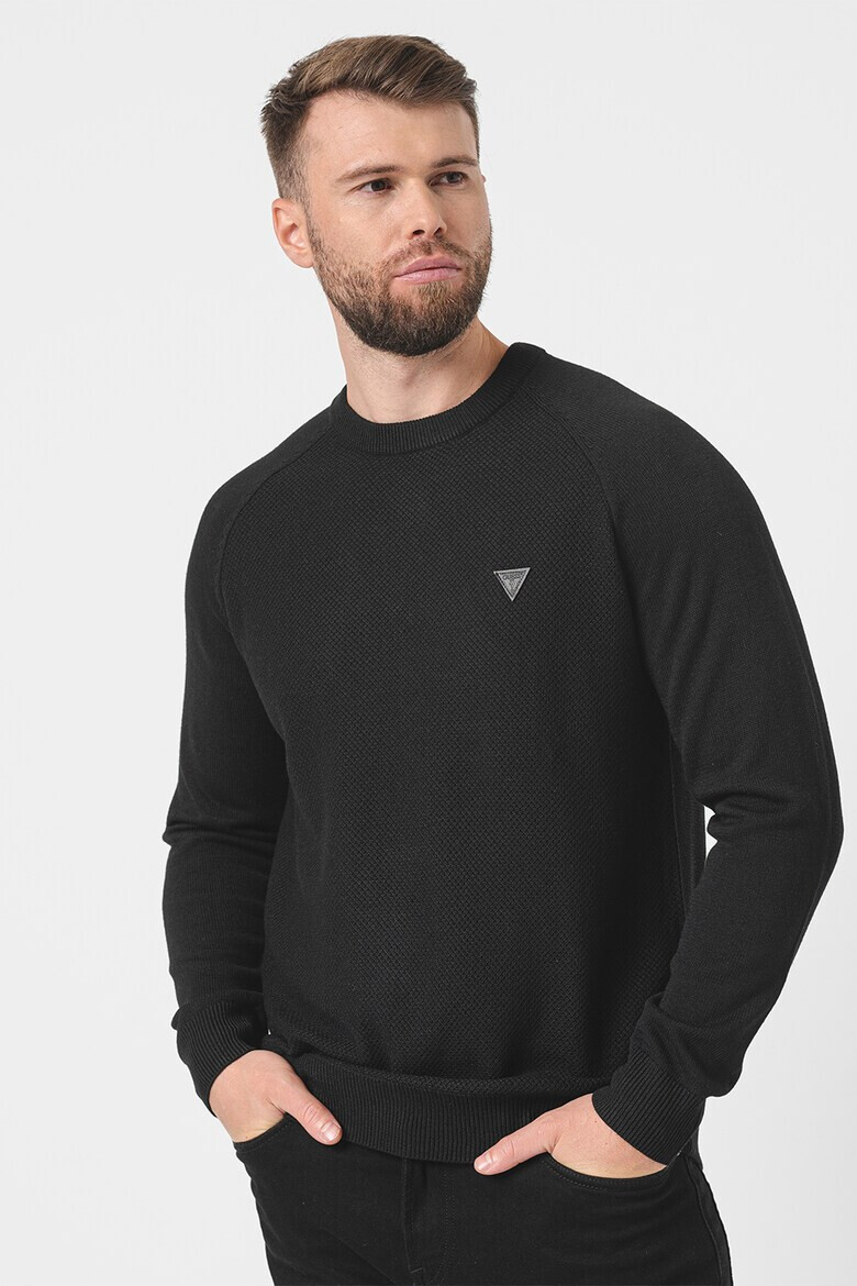 GUESS JEANS Пуловер с ръкави реглан - Pepit.bg