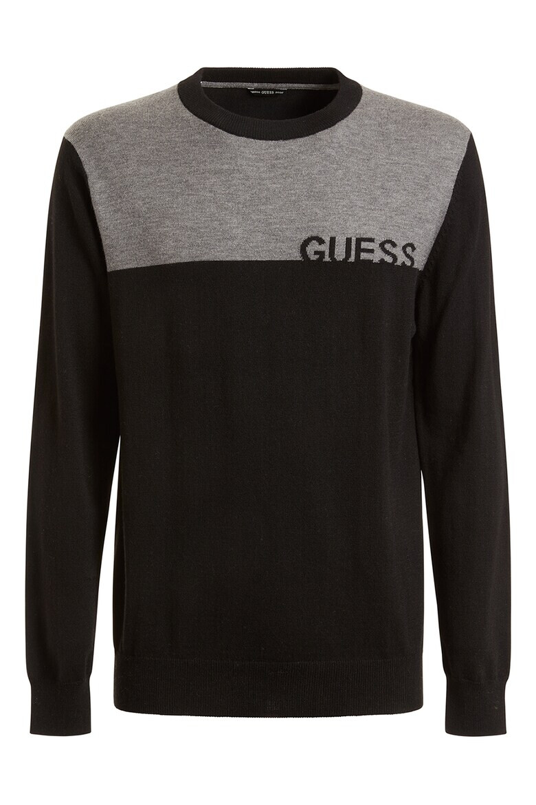 GUESS JEANS Пуловер в цветен блок - Pepit.bg