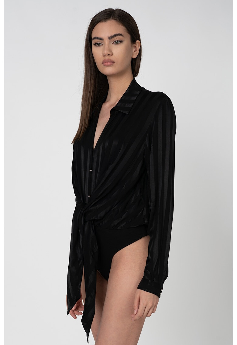 GUESS JEANS Раирана риза с боди - Pepit.bg