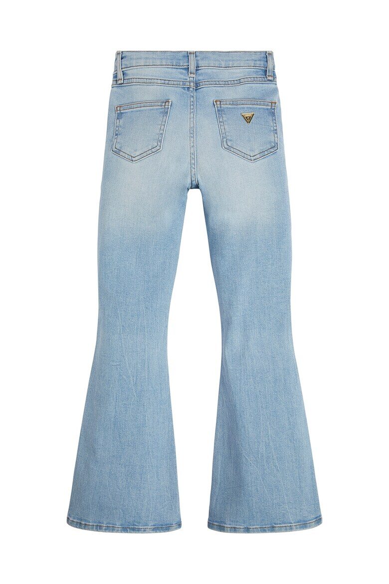 GUESS JEANS Разкроени дънки с лого - Pepit.bg