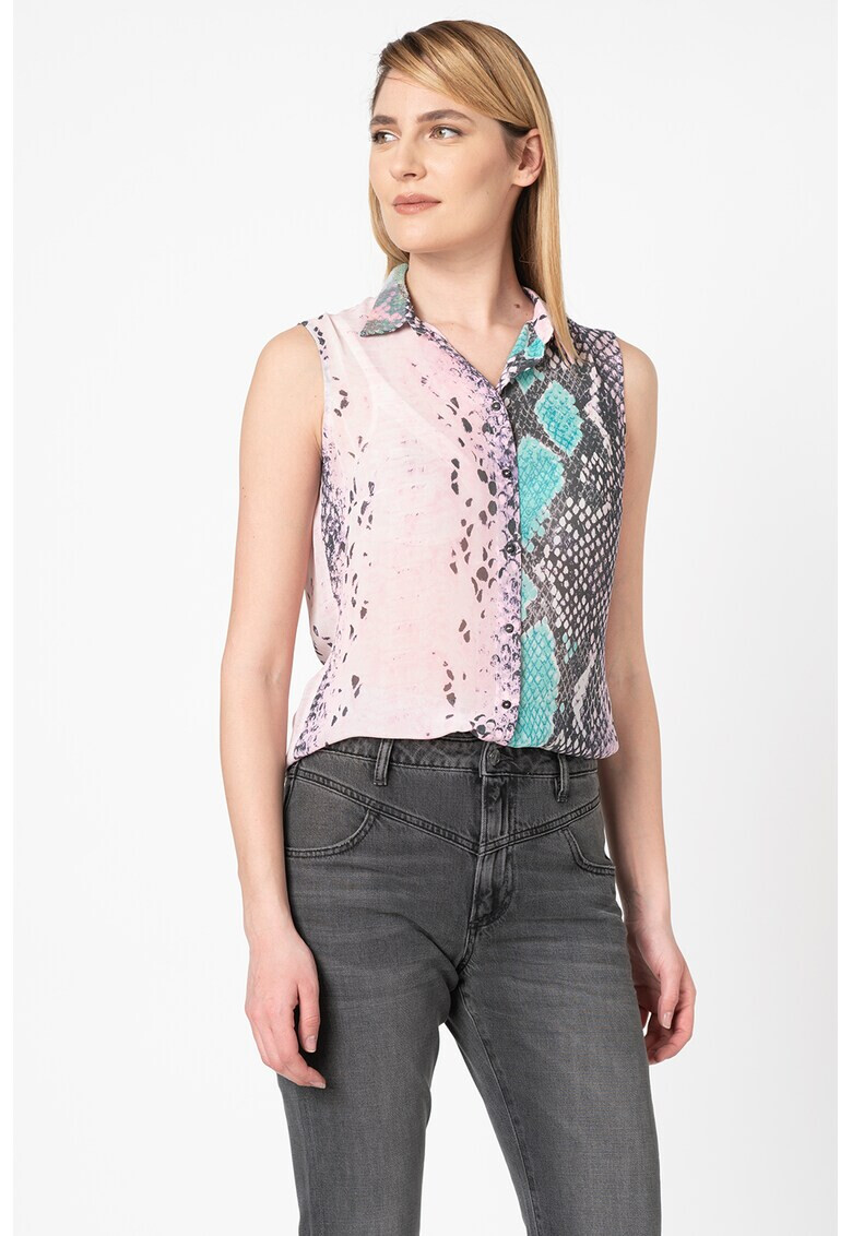 GUESS JEANS Риза без ръкави - Pepit.bg