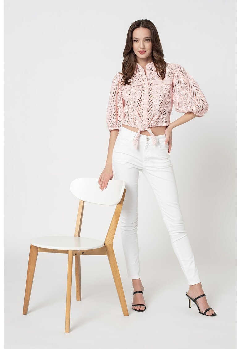 GUESS JEANS Риза с ажур - Pepit.bg