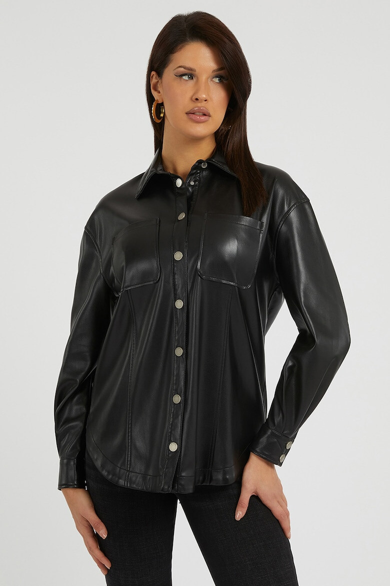 GUESS JEANS Риза с джобове - Pepit.bg