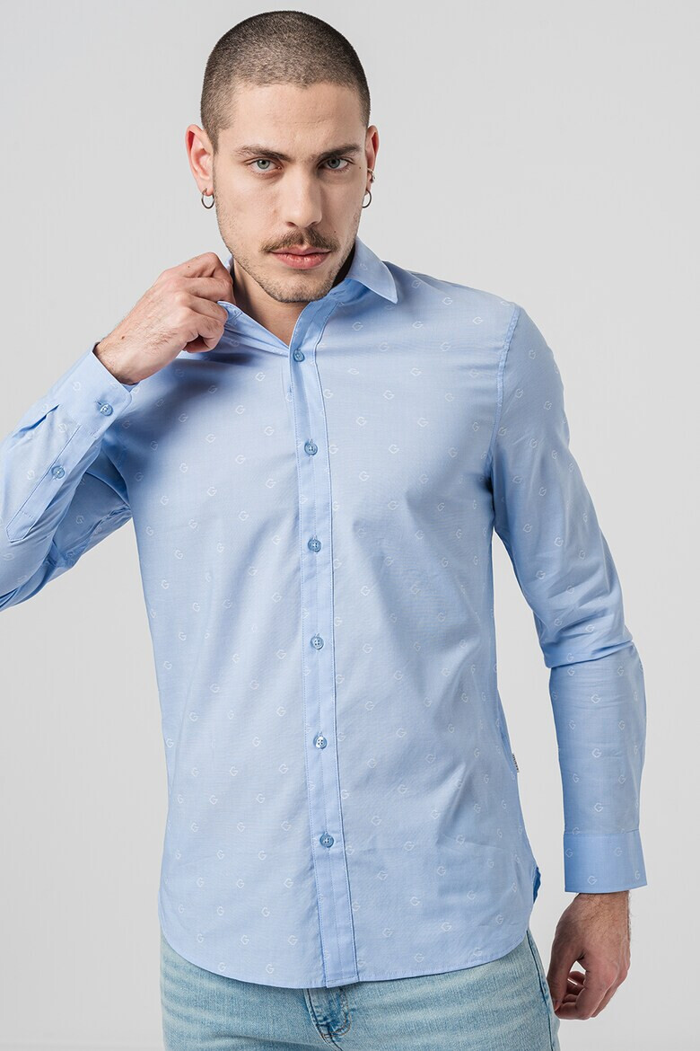 GUESS Риза с лого - Pepit.bg