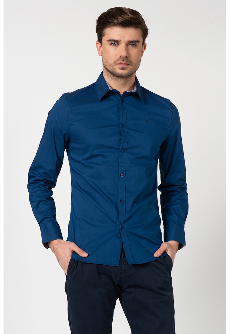 GUESS JEANS Риза с малки бродерии - Pepit.bg