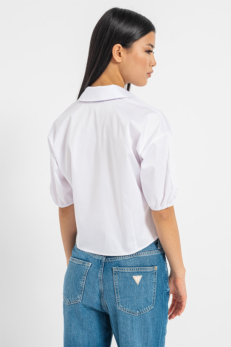 GUESS JEANS Риза с възел отпред - Pepit.bg
