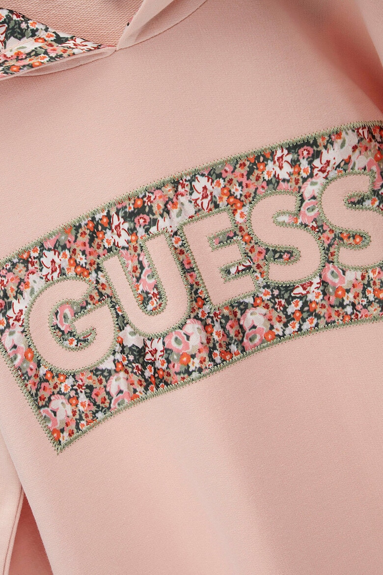 GUESS JEANS Рокля с качулка и лого - Pepit.bg