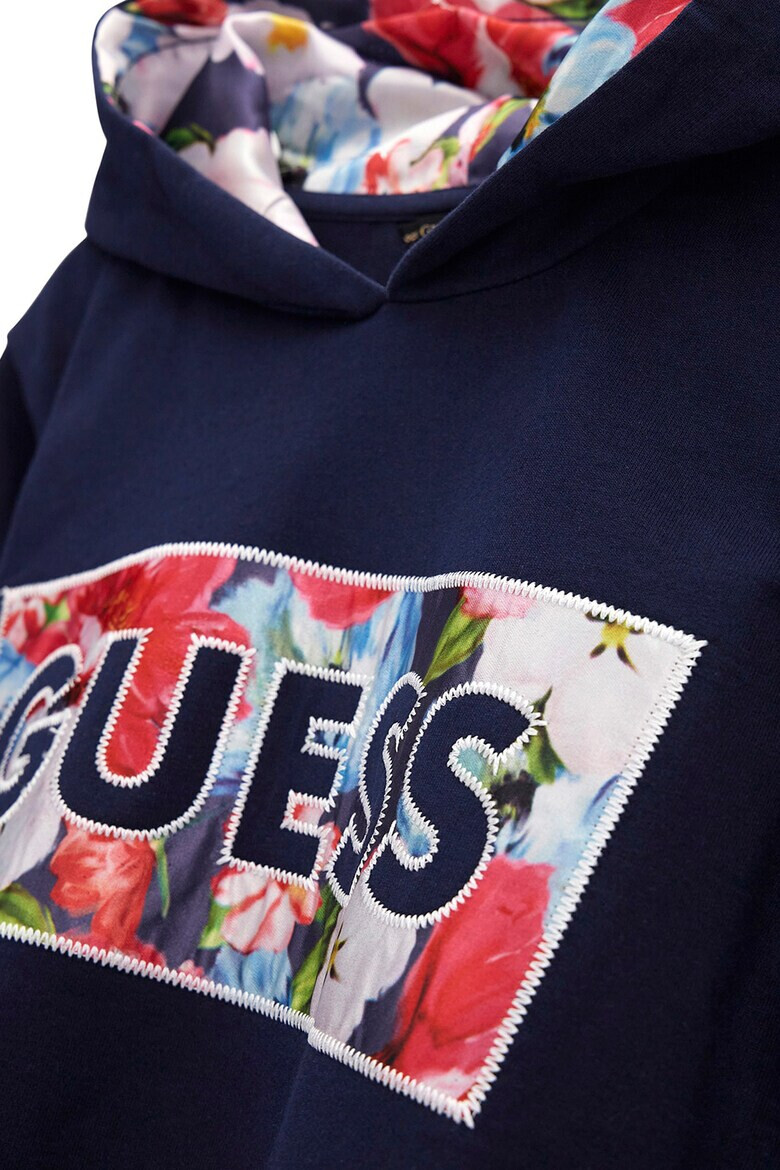 GUESS JEANS Рокля с качулка и лого - Pepit.bg