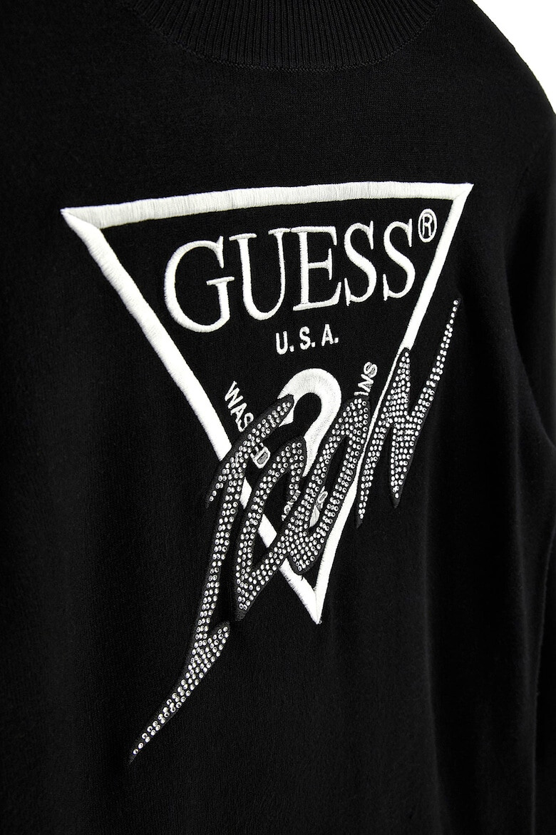 GUESS JEANS Рокля тип пуловер с лого - Pepit.bg