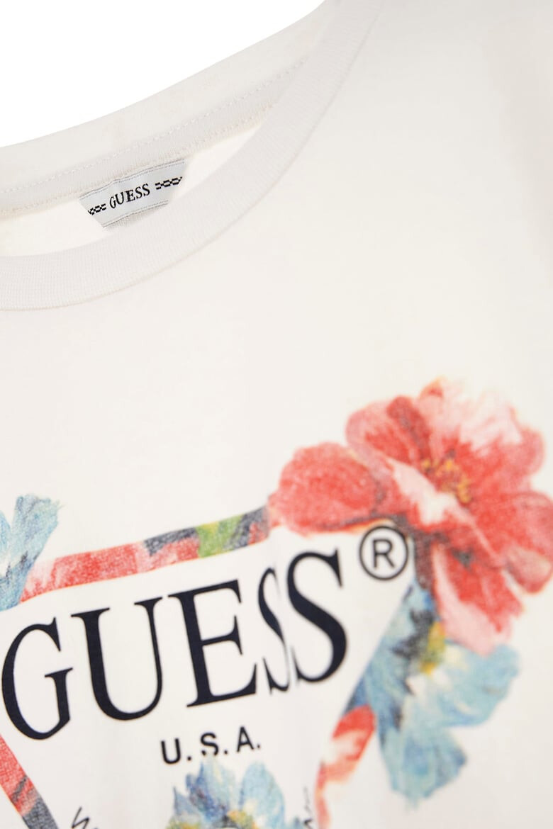 GUESS JEANS Рокля тип суитшърт с лого - Pepit.bg