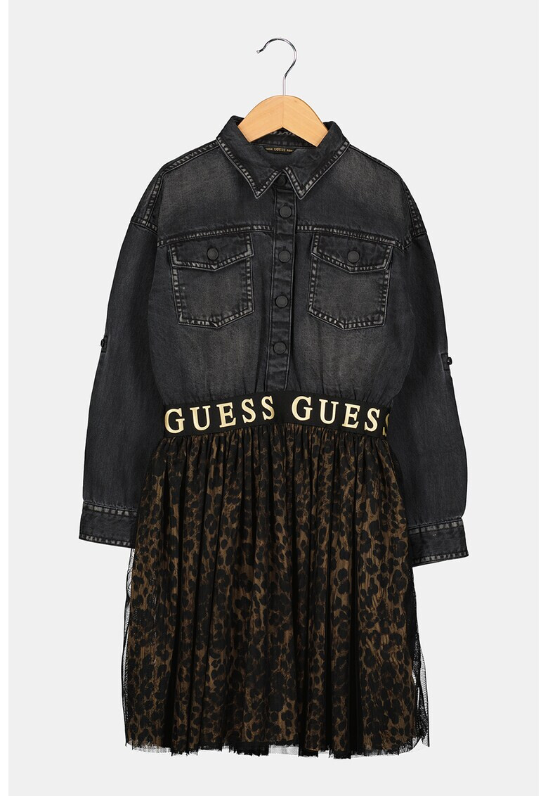 GUESS JEANS Рокля с дизайн 2 в 1 - Pepit.bg