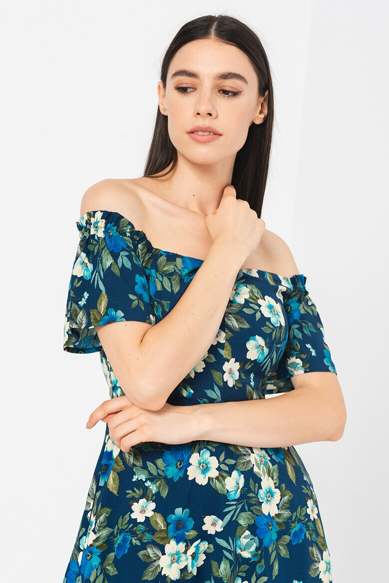 GUESS JEANS Рокля с голи рамене - Pepit.bg