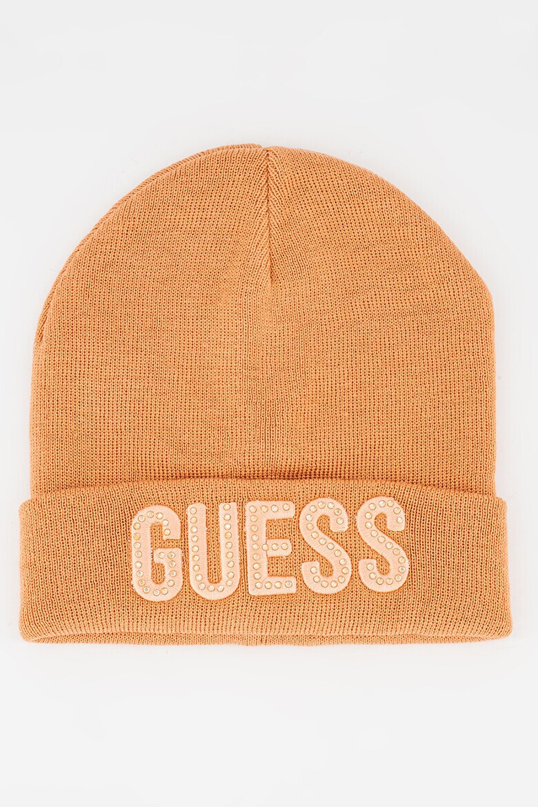 GUESS JEANS Шапка с бродирано лого - Pepit.bg