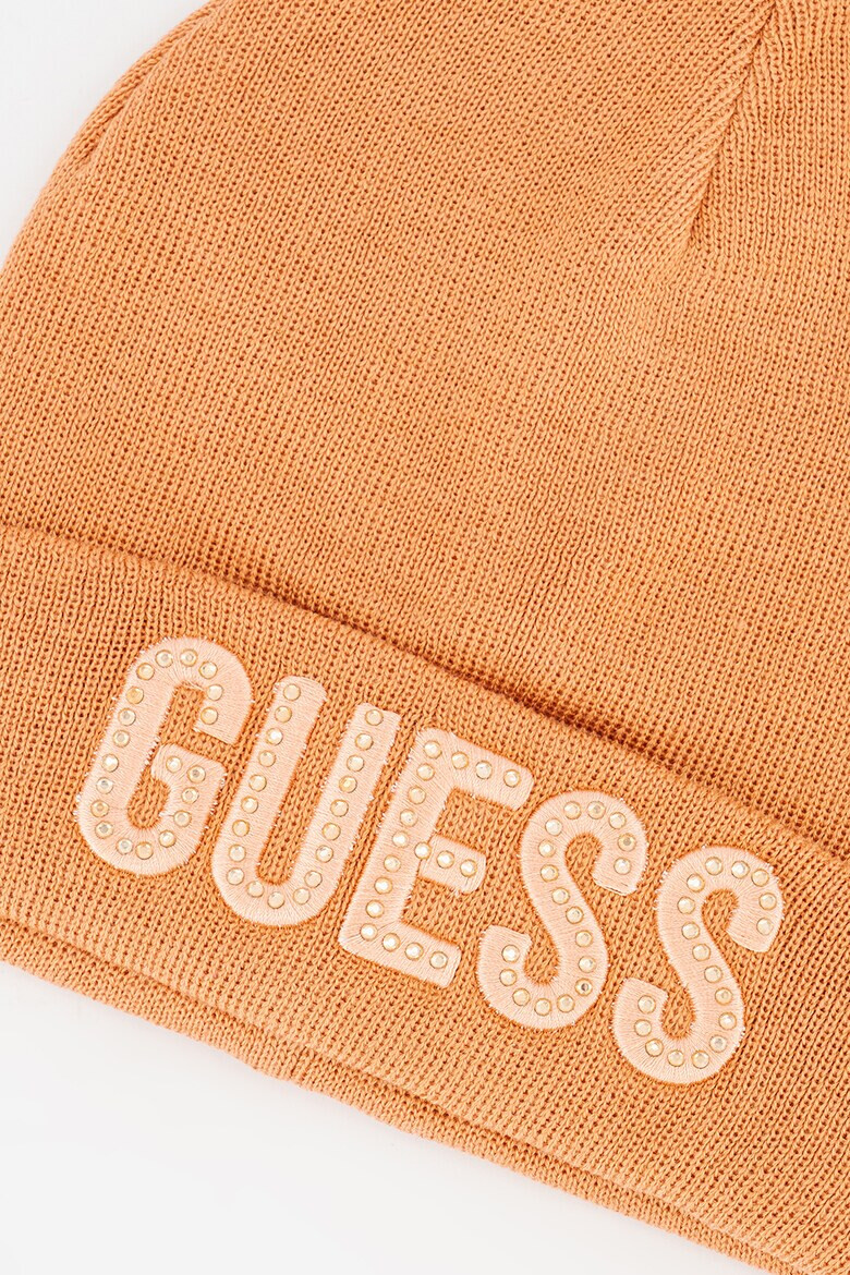 GUESS JEANS Шапка с бродирано лого - Pepit.bg