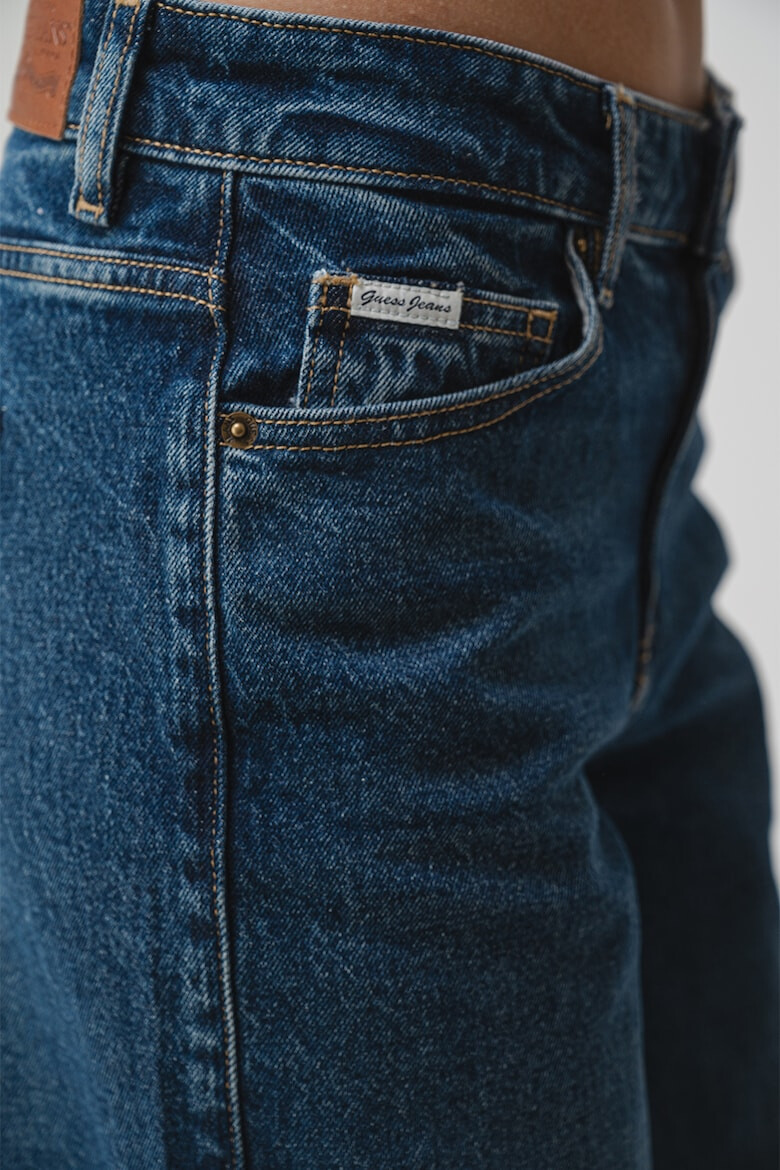 GUESS JEANS Широки дънки G11 - Тъмносин - Pepit.bg