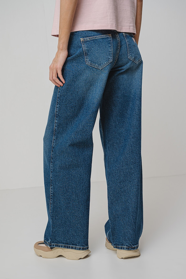 GUESS JEANS Широки дънки G11 - Тъмносин - Pepit.bg