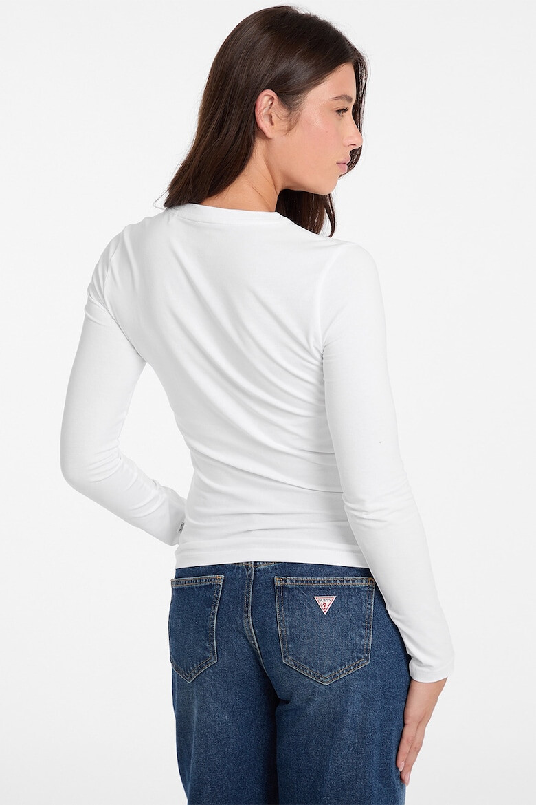 GUESS JEANS Слим блуза - Pepit.bg