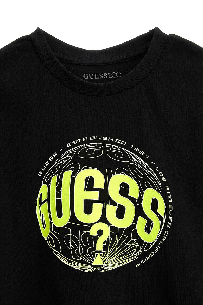 GUESS JEANS Стандартна блуза с десен - Pepit.bg