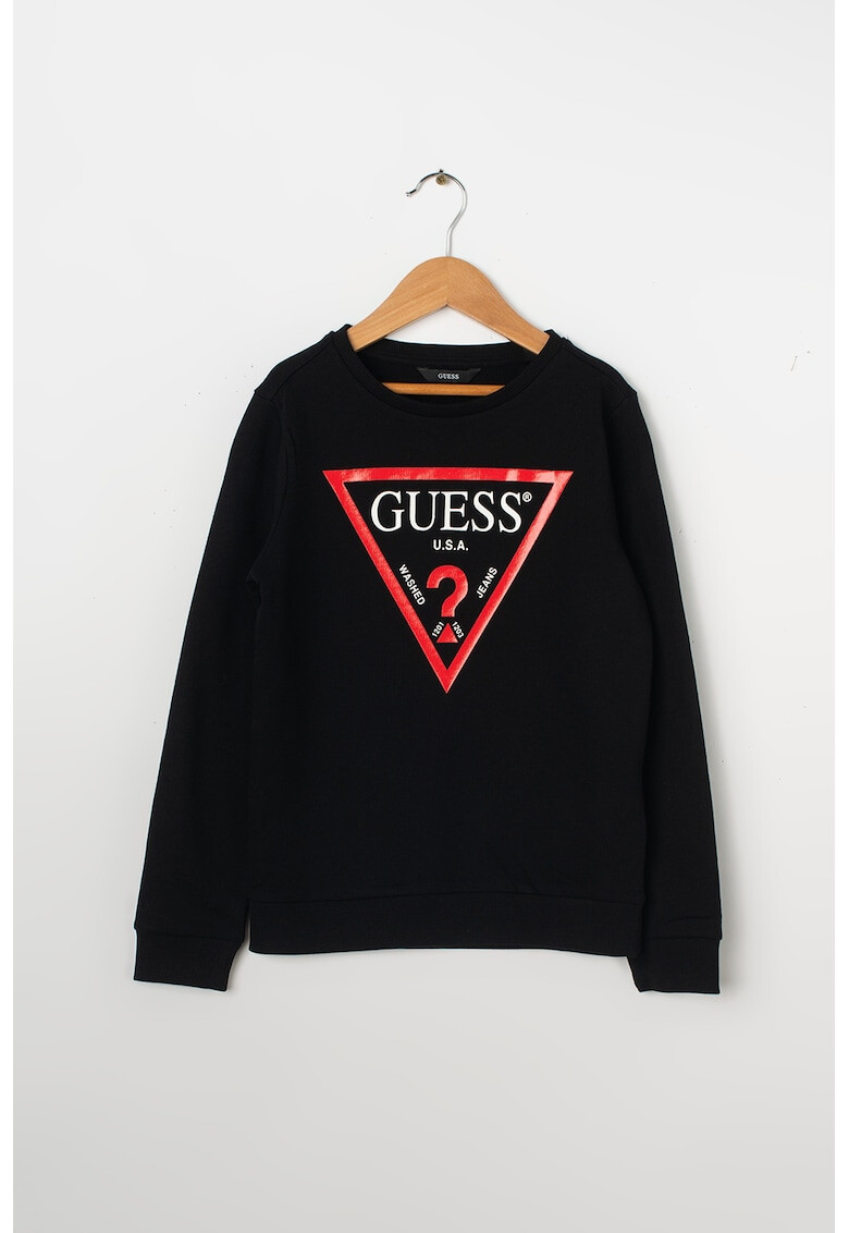 GUESS JEANS Суитшърт на лога - Pepit.bg