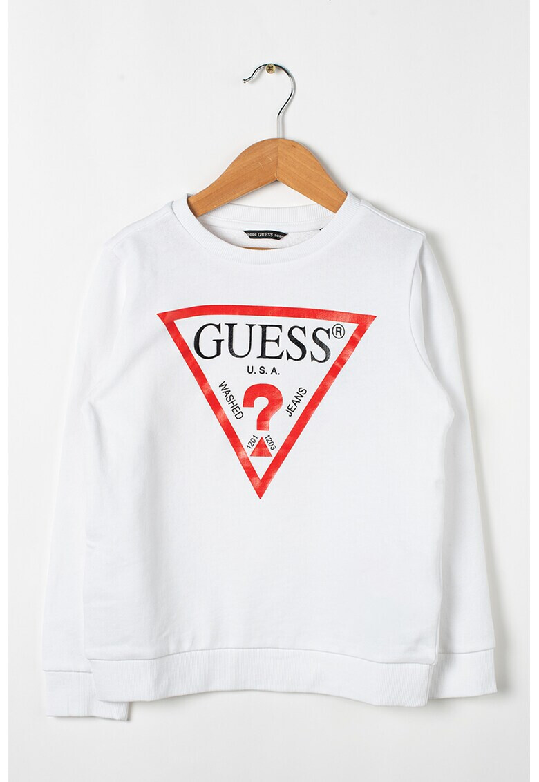 GUESS JEANS Суитшърт на лога - Pepit.bg