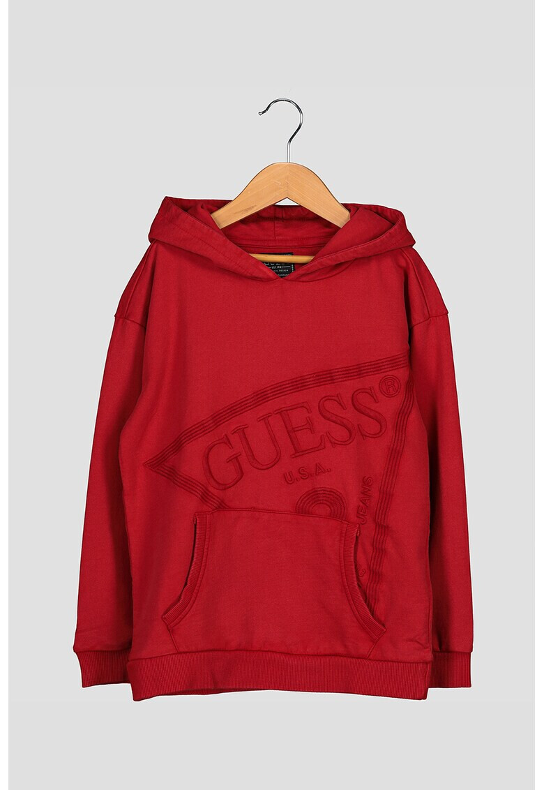 GUESS JEANS Суитшърт с бродирано лого - Pepit.bg