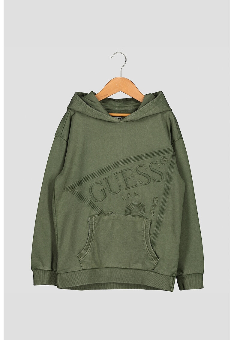 GUESS JEANS Суитшърт с бродирано лого - Pepit.bg