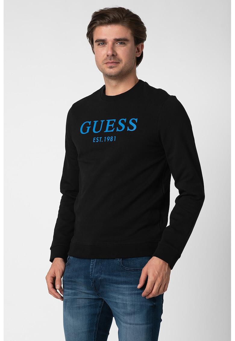 GUESS JEANS Суиътшърт с лого - Pepit.bg