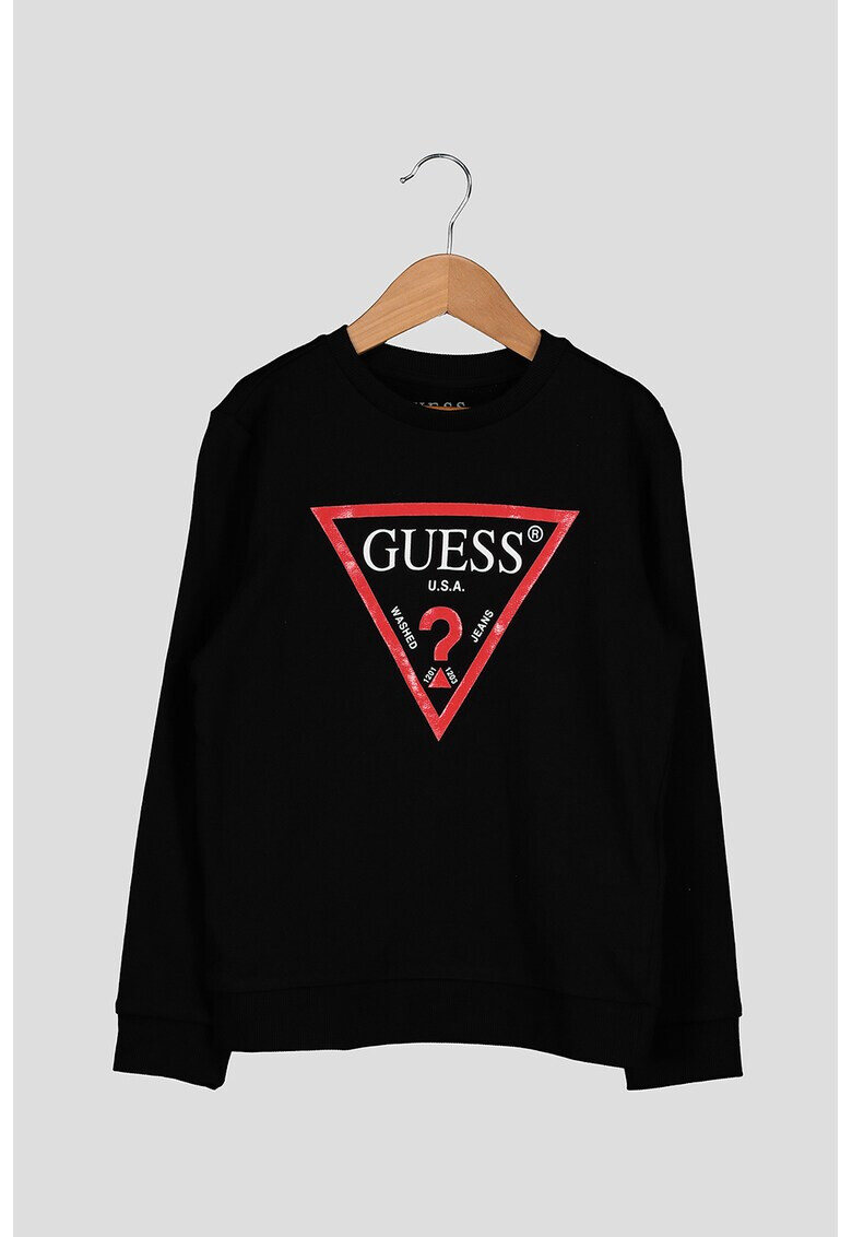 GUESS JEANS Суитшърт с лого - Pepit.bg