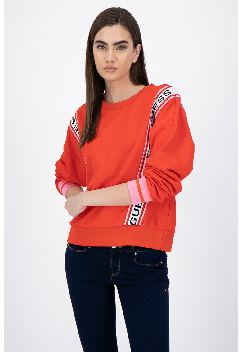 GUESS JEANS Суитшърт с лого - Pepit.bg