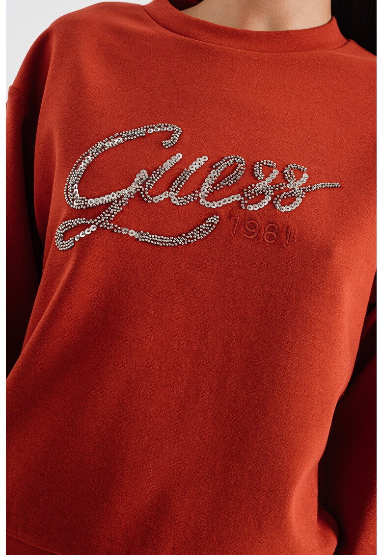 GUESS JEANS Суитшърт с лого - Pepit.bg