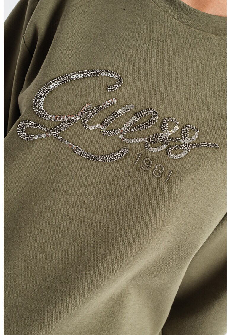 GUESS JEANS Суитшърт с лого - Pepit.bg