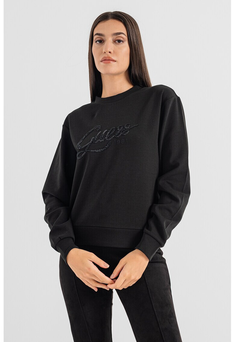 GUESS JEANS Суитшърт с лого - Pepit.bg