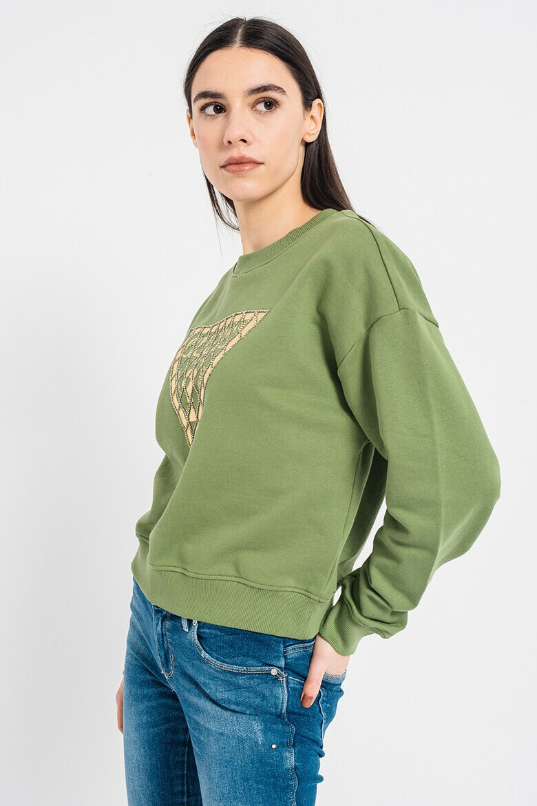 GUESS JEANS Суитшърт с лого - Pepit.bg