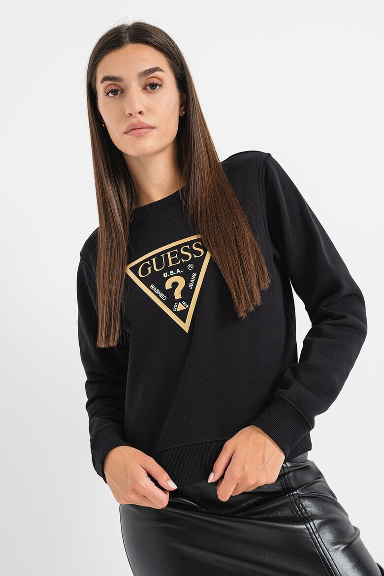 GUESS JEANS Суитшърт с лого - Pepit.bg