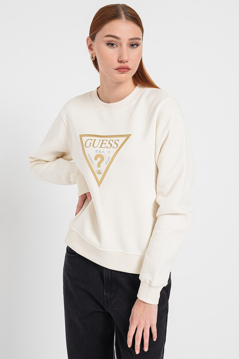 GUESS JEANS Суитшърт с лого - Pepit.bg