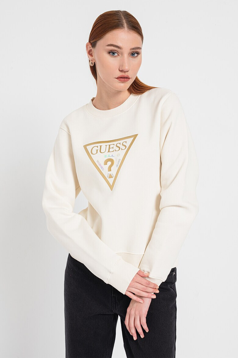 GUESS JEANS Суитшърт с лого - Pepit.bg