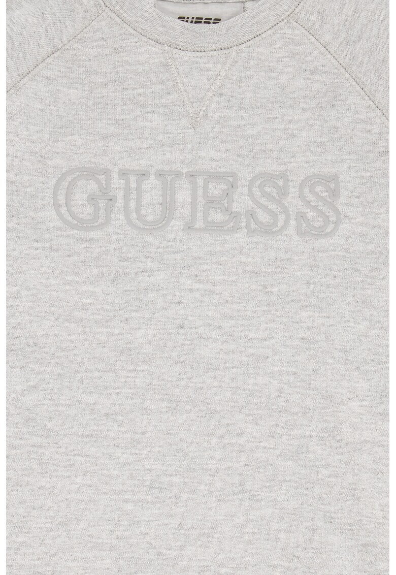 GUESS JEANS Суитшърт с овално деколте и ръкави реглан - Pepit.bg