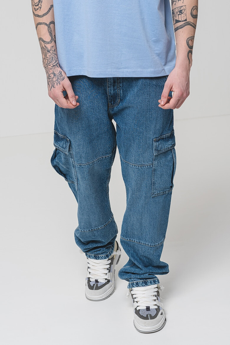 GUESS JEANS Свободни карго дънки - Pepit.bg