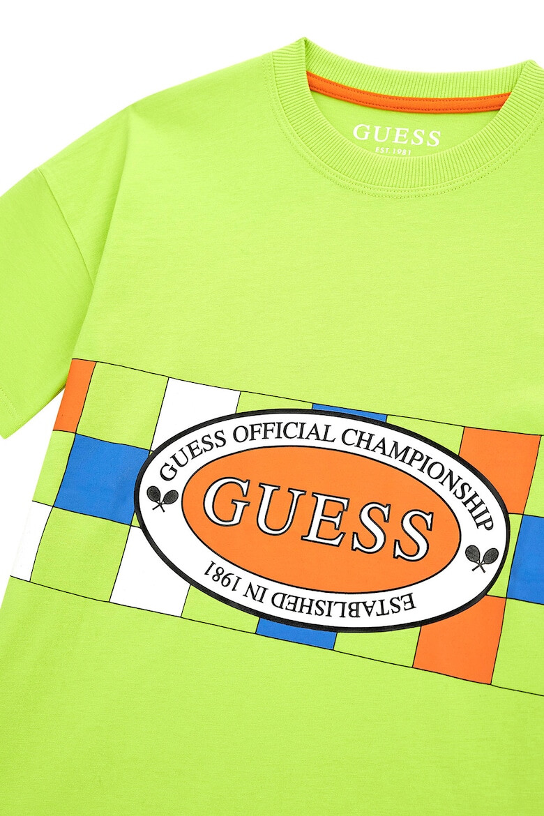 GUESS Тениска на лога - Pepit.bg