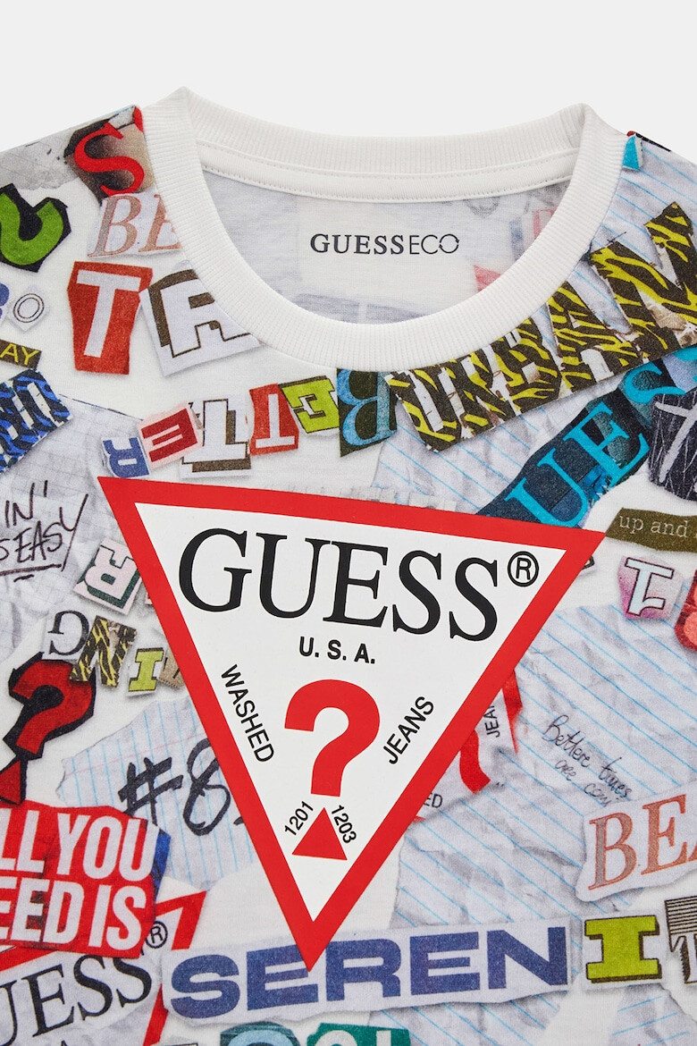 GUESS JEANS Тениска на лога - Pepit.bg