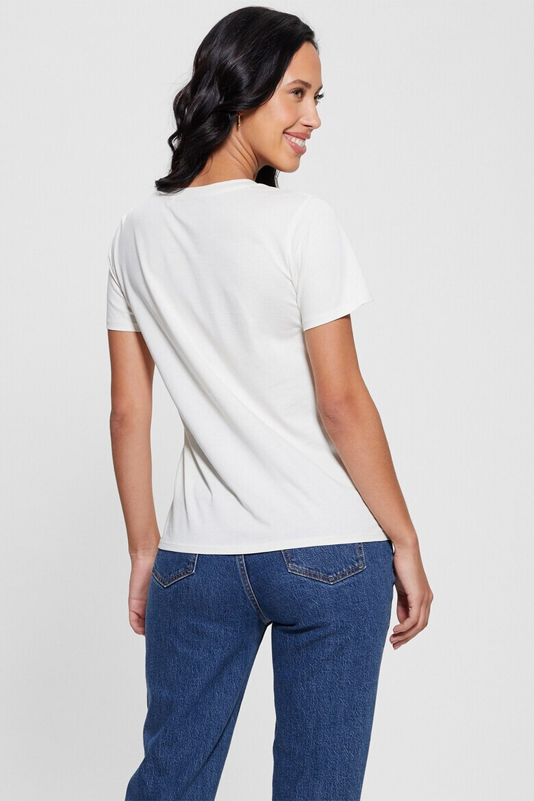 GUESS JEANS Тениска с дантела - Pepit.bg
