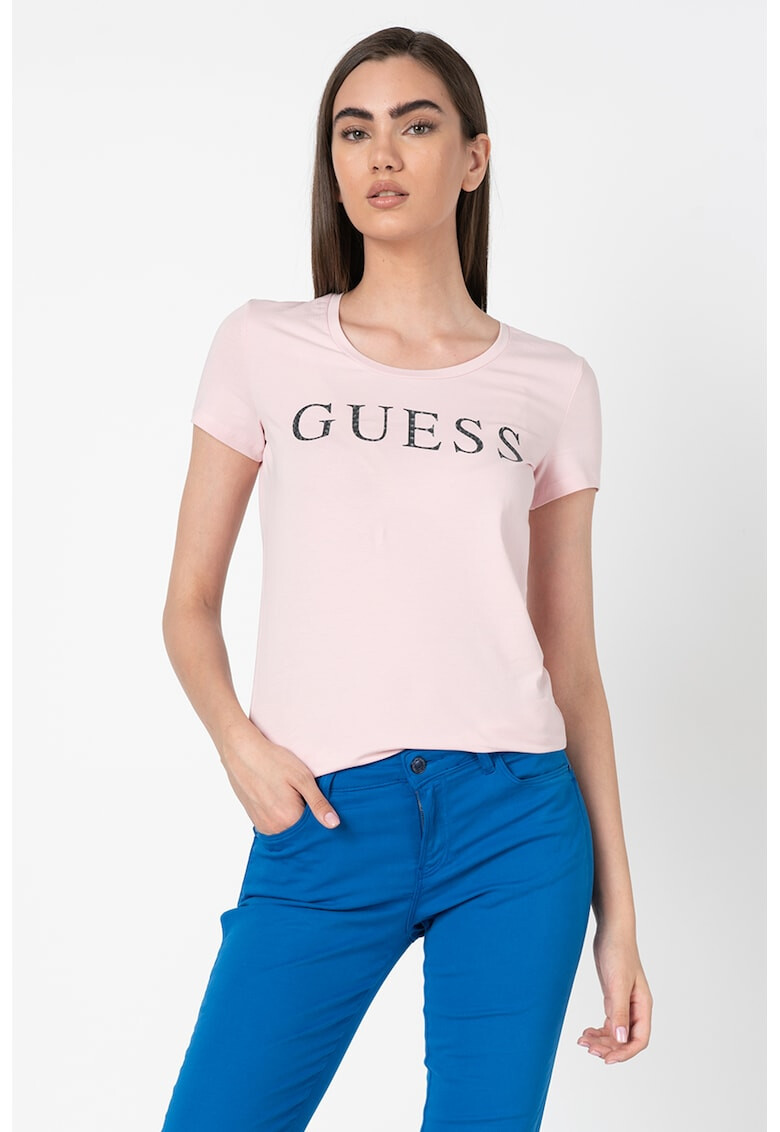 GUESS JEANS Тениска с лого 53 - Pepit.bg