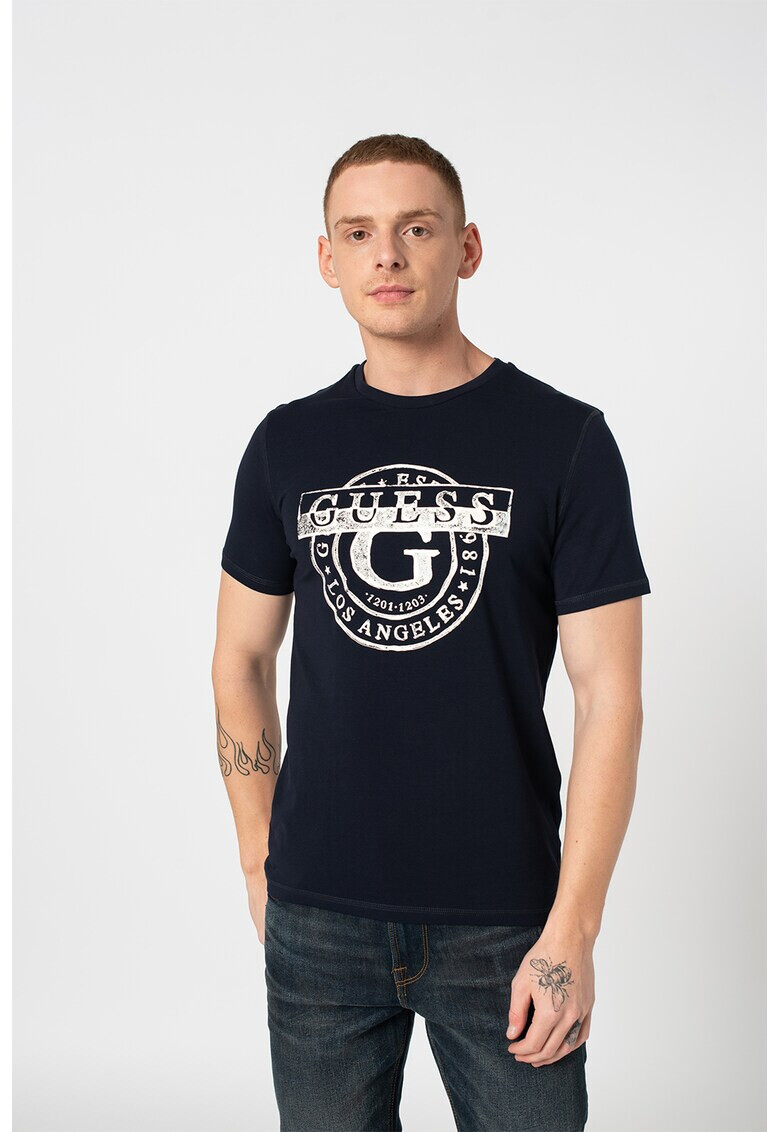 GUESS JEANS Тениска с лого - Pepit.bg