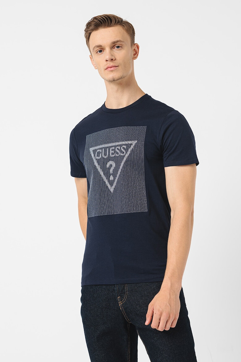 GUESS JEANS Тениска с лого - Pepit.bg