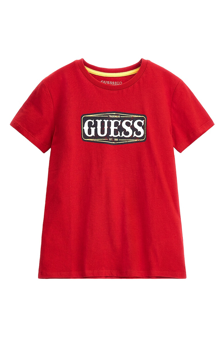 GUESS JEANS Тениска с лого - Pepit.bg